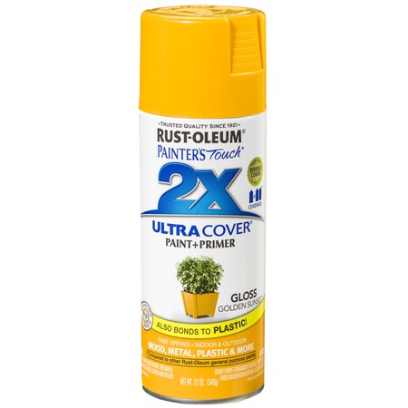 Rust-Oleum Spray Paint, Golden Sunset, Gloss 299910